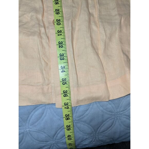 Royal Prestige Men's 3XL Peach Button-Up Short Sleeve Shirt Lightweight & Breath - Picture 7 of 11